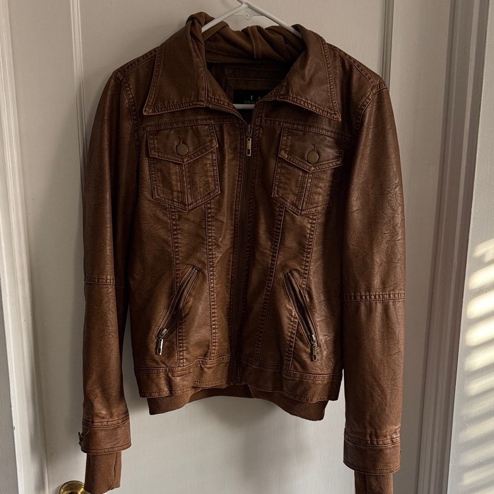 Women’s Brown Leather Jacket